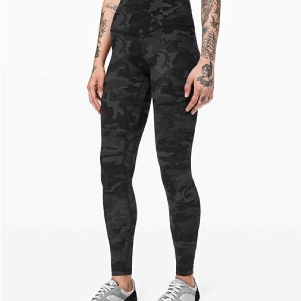 Lululemon Athletica Align - incognito camo multi grey Leggings